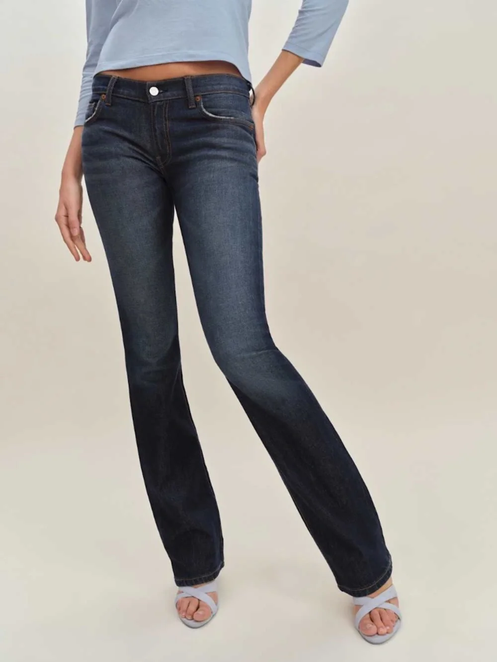 Reformation dark indigo